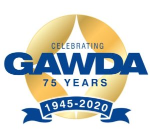 GAWDA 75th Anniversary Logo