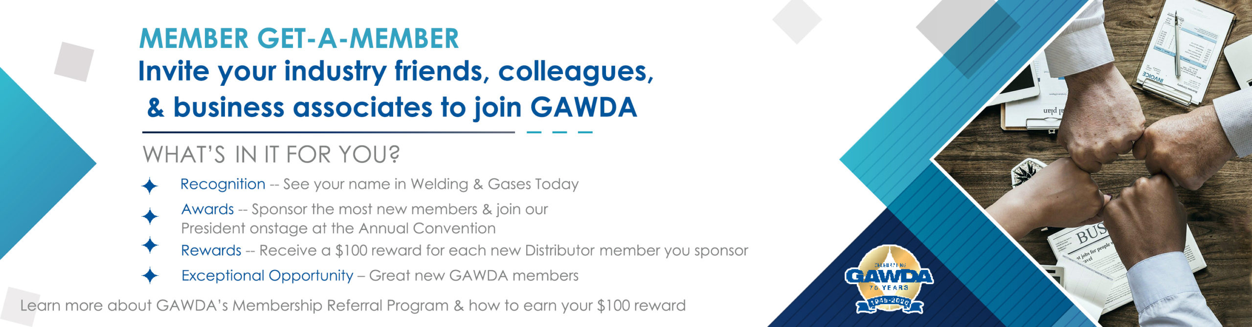 GAWDA Member Get-A-Member Program