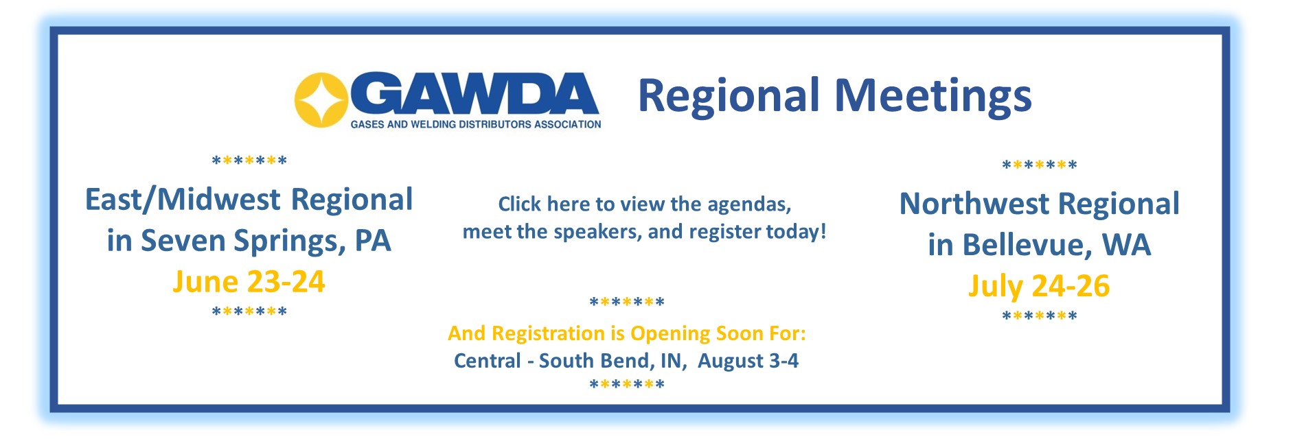 Regional Meetings