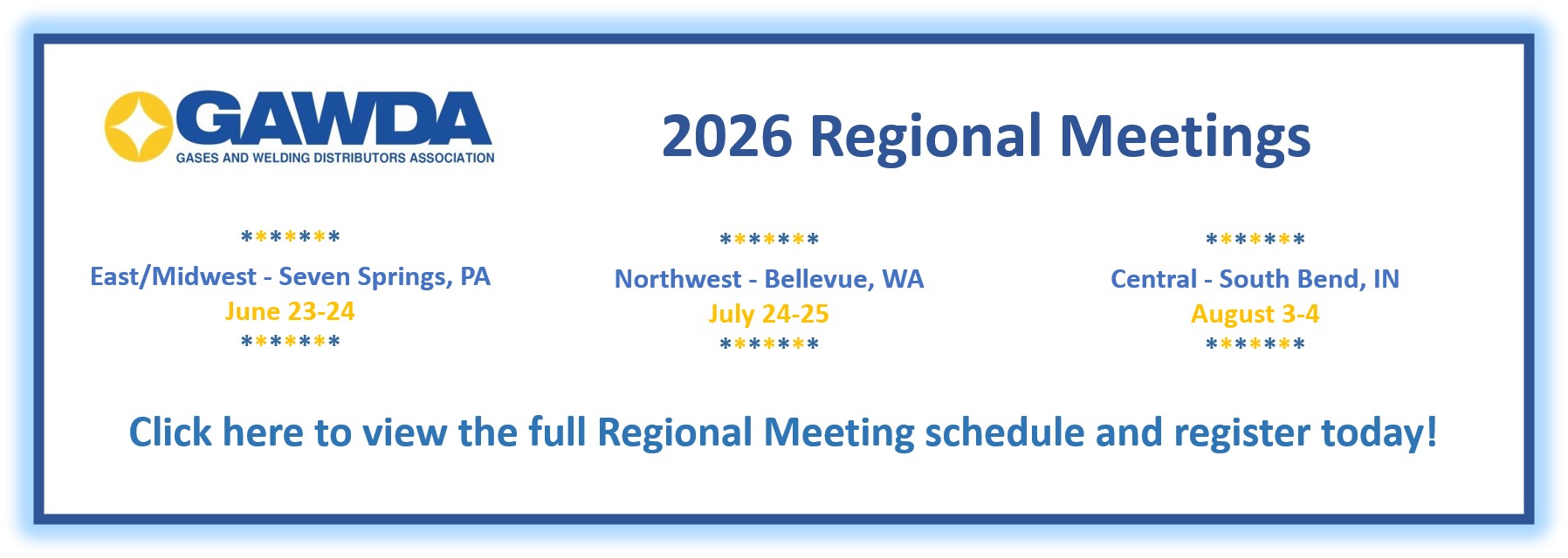 Regional Meetings