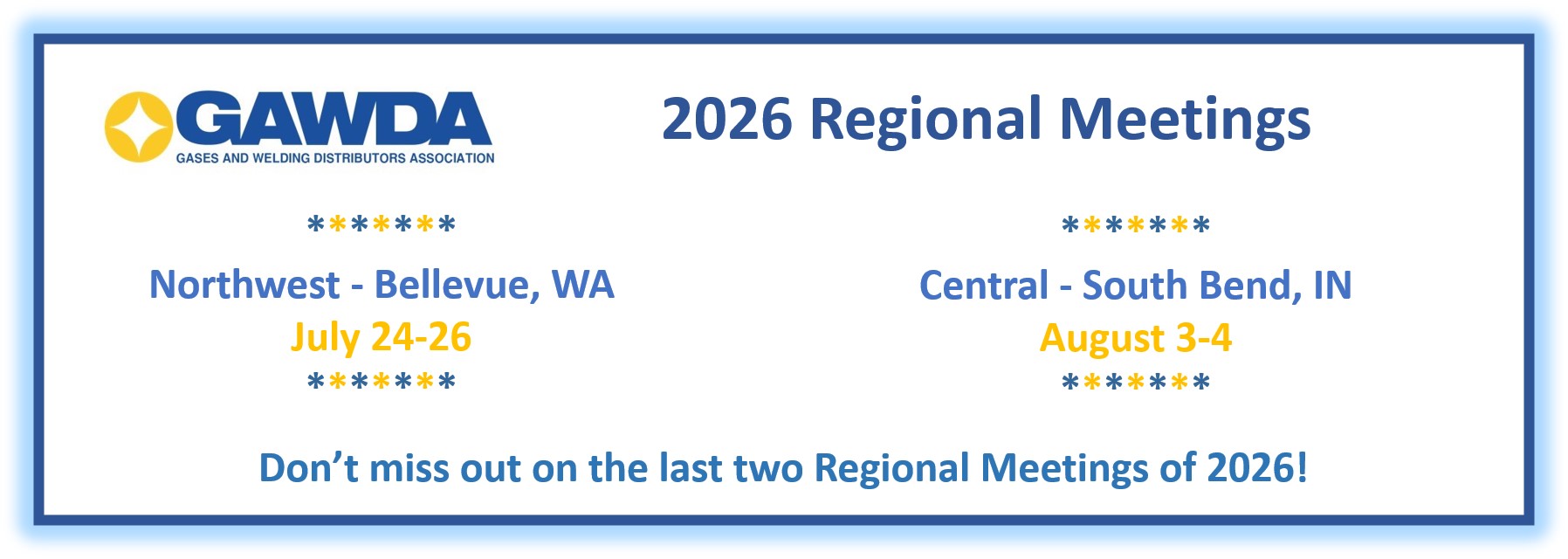 Regional Meetings