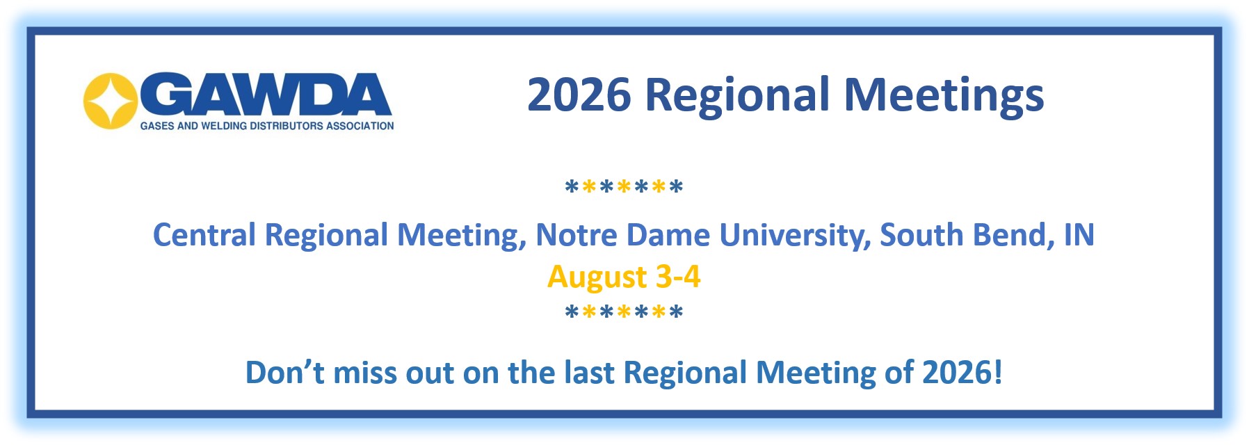 Regional Meetings