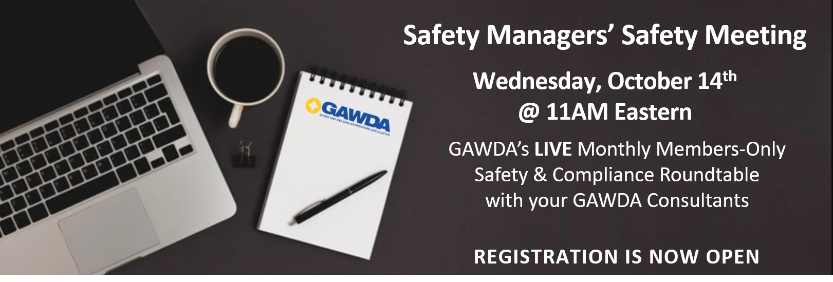 GAWDA Safety Meeting October 14,  2026